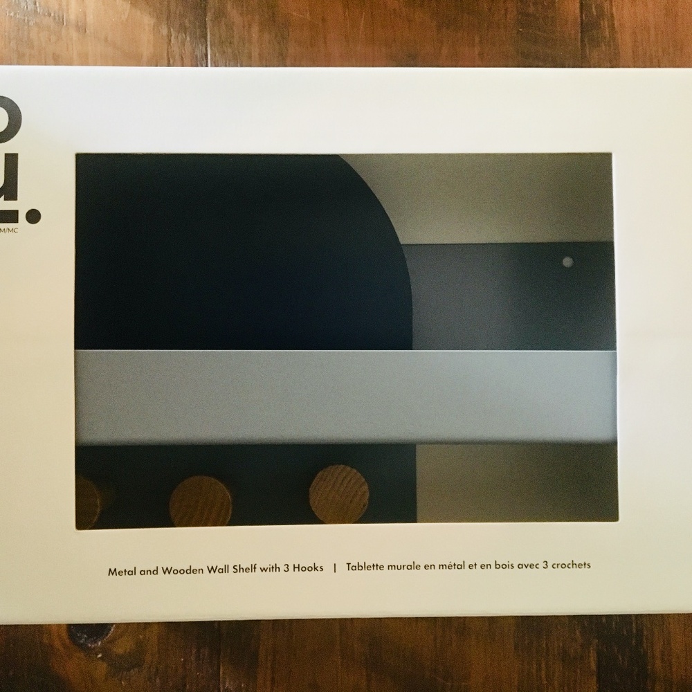 Metal & Wood Multi Storage Shelf By OUI